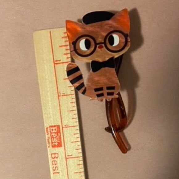 NWT French twist Parisian Kitty cats hair doodles! So adorable! - Picture 2 of 4